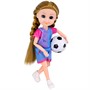 Кукла малышка Miss Kapriz MK55858D Футболистка в пак. - фото 62571301
