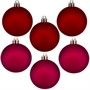 Елочный набор Шары бордо 6cm 12шт в кор. FG240517124M - фото 62734889