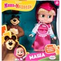Кукла Карапуз 83031X23 Маша 15см, озвуч., Мишка,Маша И МЕДВЕДЬ - фото 62742840