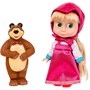 Кукла Карапуз 83031X23 Маша 15см, озвуч., Мишка,Маша И МЕДВЕДЬ - фото 62742841