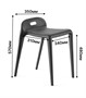 Стул ESPACE (черный) PP0001B (от 12 шт) - фото 62753371
