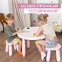 Стол детский TINI, розовый, 16SD0105 (от 12 шт) - фото 62753560