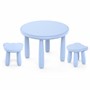 Стол детский TINI-1шт.+Табурет детский TEDDY-2шт. (голубой) (от 12 шт) - фото 62753591