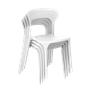 Стул ENOVA LITE (белый) PP0014W (от 12 шт) - фото 62753899