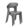 Стул ENOVA LITE (серый new) PP0014NG (от 12 шт) - фото 62753912