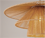 Подвесной светильник ротанг Д45В14 см - фото 62754762