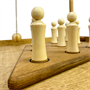 Настольная игра из дерева «Мини-Боулинг» M из фанеры - фото 62756120