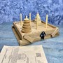 Настольная игра из дерева «Ханойские башни» S - фото 62756287