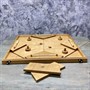 Настольная игра из дерева «Аэрохоккей на 4-х игроков» L - фото 62756347