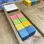 Настольная игра из дерева «Цветные кубики» М - фото 62756388