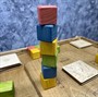 Настольная игра из дерева «Цветные кубики» М - фото 62756390