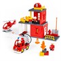 Конструктор Макси Пожарная станция 64 эл. в коробке 77516 П-Е /5/ - фото 62758003