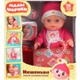 Кукла Карапуз Y30BB-NUSHA-STICKERS Малышарики, Нюшенька 30см,15 песен и стихов из м/ф,фразы и звуки - фото 62758731