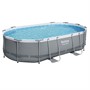 Бассейн каркасный овал 56448 Oval Shape 488х305х107см, с набором - фото 62758880