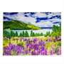 Набор для творчества Алмазная мозаика Пейзаж с озером 40*50см частичная выкладка 87111 - фото 62759095