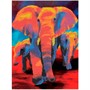 Набор для творчества Алмазная мозаика 5D Слоны 40*50см частичная выкладка 89761 - фото 62760023