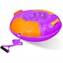 Тюбинг для катания 95см Классик ТБ1К-95/ФО фиолетовый/оранжевый - фото 62761486