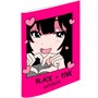 Блокнот 467-0-159-08631-4 в линию Black & Pink. Сердечко - фото 62762811