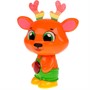 Игрушка на батарейках Обучающий оленёнок КУКУТИКИ 50 песен,стихов,звуков.трещотка HT581-R - фото 62763173