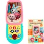 Телефончик-слайдер МАЛЫШАРИКИ 50 песен,звуков,фраз.цифры,формы,цвета HT1102-R1 - фото 62763606