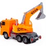Автомобиль экскаватор МАЗ инерционный со светом и звуком оранжевый в кор. 67286 П-Е /8/ - фото 62764689