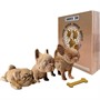 Конструктор Картонный 3D QBRIX Три щенка 20042 - фото 62764848