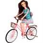 Кукла 91007-D на велосипеде аксессуарами в коробке - фото 62765927