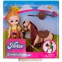 Кукла малышка JN638-3 Девочка с лошадью на блист. - фото 62766358