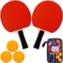 Теннис настольный 2 ракетки, 3 мяча 141V-746 в чехле - фото 62767622