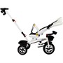 Велосипед трехколесный Dvizhok белый FG240528299L-1 колеса прорезиненные 10"/8" поворот.сидение - фото 62767780