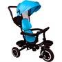 Велосипед трехколесный синий поворотный FG240528291L-3 колеса прорезиненные 10"/8" - фото 62767862