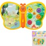 Развивающая игрушка Levatoys MK855-181D Бабочка желтый в пак. - фото 62768178