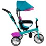 Велосипед трехколесный зеленый JTRL066-1 колеса ЭВА  10"/8" - фото 62768532
