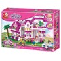 Конструктор Розовая мечта 38-0536 Дом 726 дет. в коробке - фото 62769866