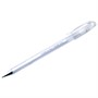 Ручка гелевая Crown "Hi-Jell Pastel" белая пастель, 0,8мм HJR-500P - фото 62771588