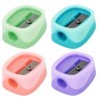 Точилка Color Pastel двухцветная ассорти 272505 Юнландия - фото 62771893
