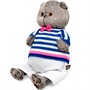 Басик в полосатом свитере и брюках 22 см Ks22-264 - фото 62772703