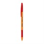 Ручка шариковая красная 0,7мм Berlingo "Tribase grip orange" 355444 - фото 62774699