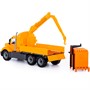Автомобиль Майк кран с манипулятором+конструктор 55606 П-Е /2/ - фото 62775081