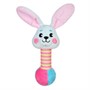 Игрушка развивающая 939511 Погремушка Зайка со звуком Жирафики - фото 62775442