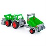 Трактор погрузчик Фермер-техник с полуприцепом в сетке 8718 П-Е - фото 62775650
