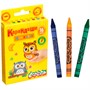 Карандаши восковые 16 цв. Каляка-маляка кругл. КВКМ16 - фото 62777215