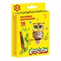 Карандаши восковые 16 цв. Каляка-маляка кругл. КВКМ16 - фото 62777216
