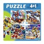 Пазл 4 в 1. Мир трансформеров №10 9,16, 25, 36 эл. П-7650 - фото 62777766