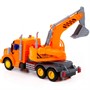 Автомобиль Профи экскаватор инерционный со светом и звуком оранжевый в коробке 86457 П-Е /8/ - фото 62777911