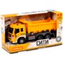 Автомобиль самосвал Сити инерц. свет, звук желтый в коробке 86204 П-Е /8/ - фото 62778102