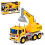 Автомобиль экскаватор Сити инерц. свет, звук желтый в коробке 86365 П-Е /8/ - фото 62778116