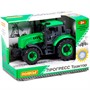 Трактор "Прогресс" инерционный зелёный (в коробке) 91222 П-Е /12/ - фото 62779390