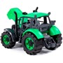 Трактор "Прогресс" инерционный зелёный в лотке 94162 - фото 62780019