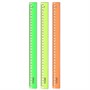 Линейка 30см СТАММ Neon Crystal пластиковая 010246 - фото 62780058
